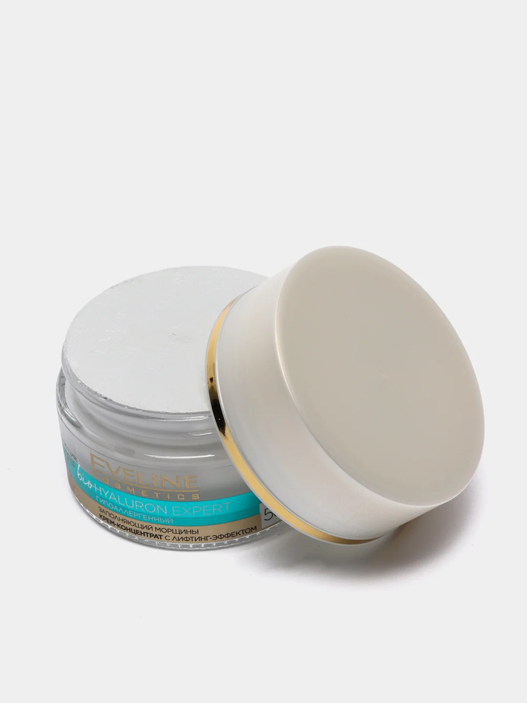 Eveline Cosmetics bioHYALURON Крем-концентрат для лица с Лифтинг-эффектом 50+, 50мл