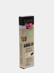 Eveline Cosmetics Корректор для лица 2 в 1 Art Make-up Professional,тон 04 Светлый, 7 мл