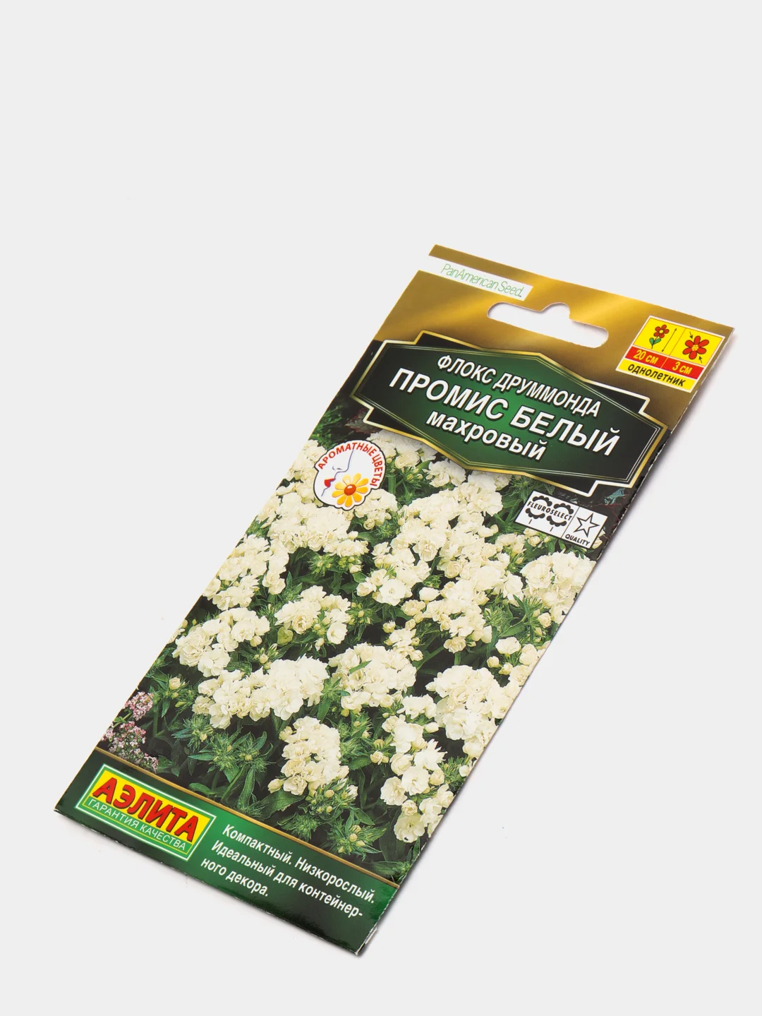 Cемена Флокс "Промис белый", махровый