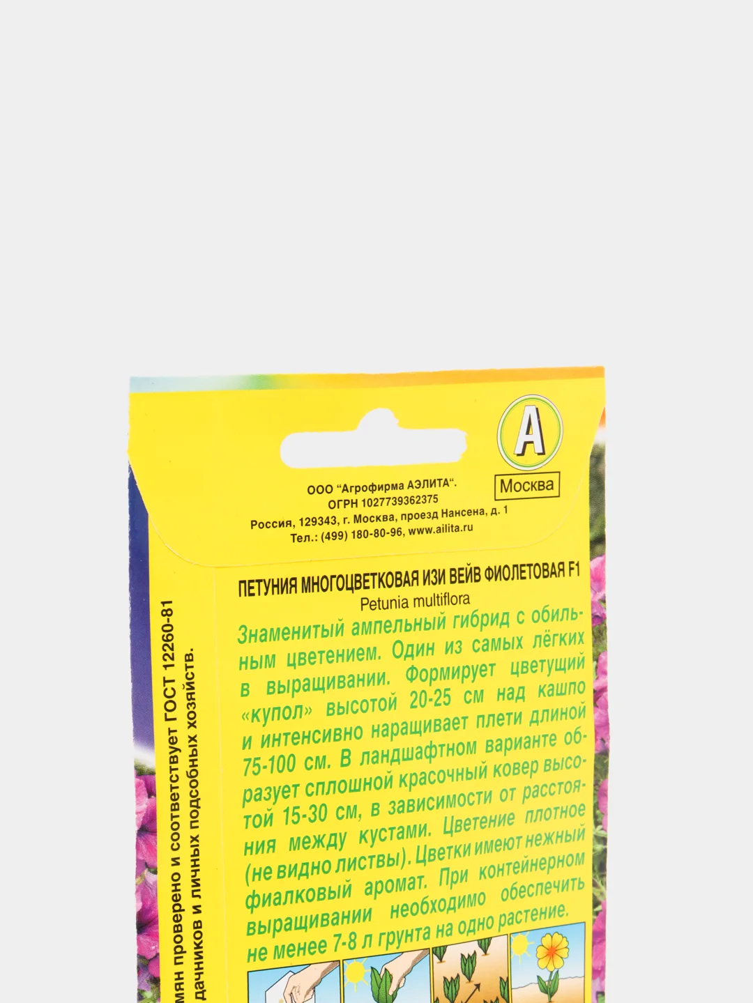 Петуния Изи вейв фиолетовая (семена,цветы)