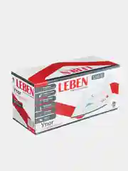 Утюг Leben 1200 Вт  с отпаривателем, подошва антипригарная, защита от перегрева, белый