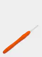 Крючок для вязания, с силиконовой ручкой, цвет разный, d = 2,5 мм, 14 см