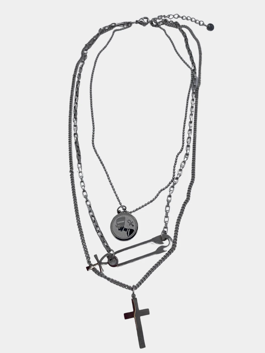 Серебряный ожерелье женское