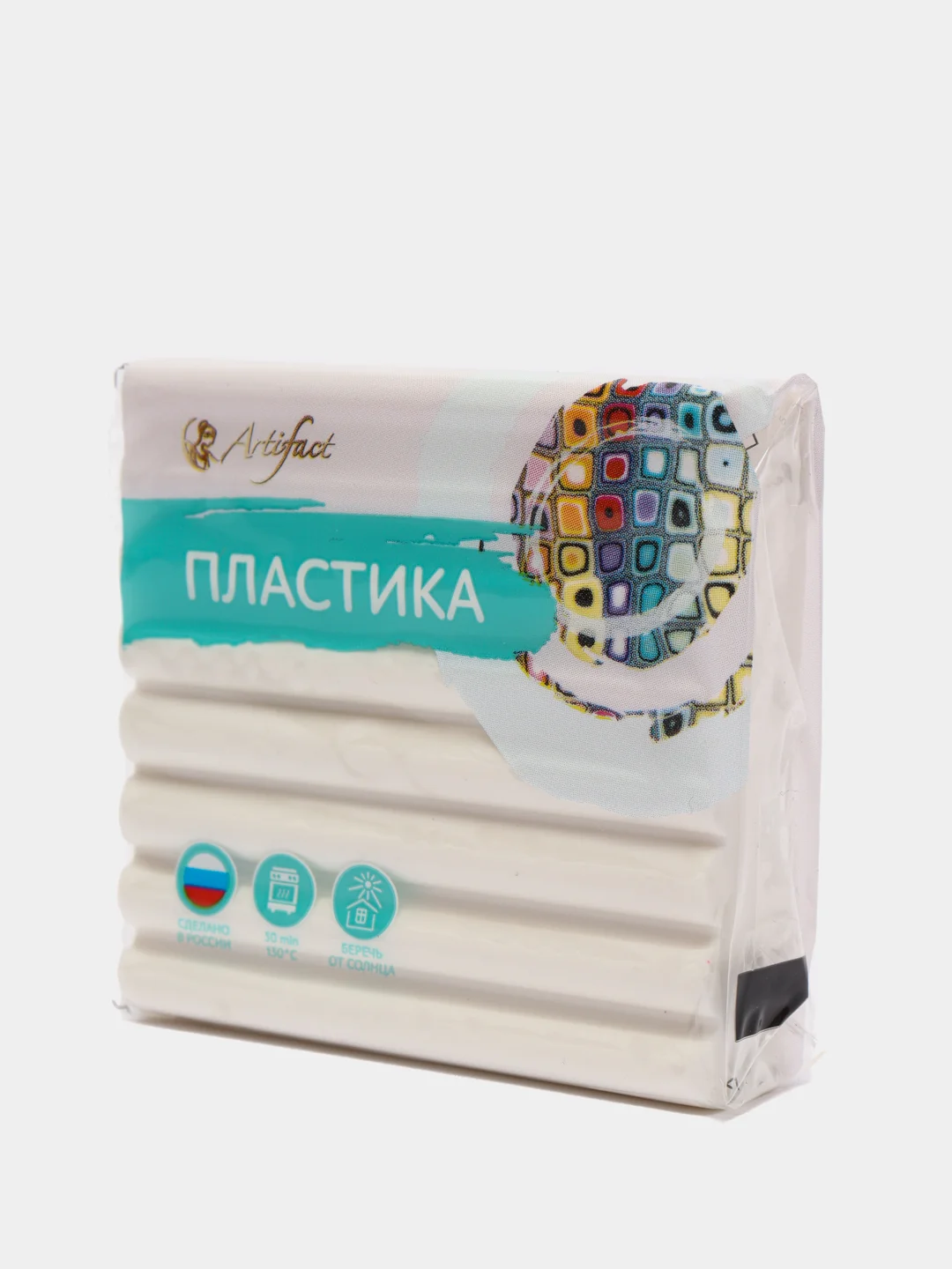 Полимерная глина "Пластика", классический телесный светлый, 56 г