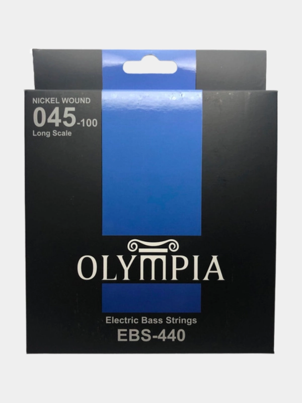 Струны для бас-гитары Olympia EBS, никель, 4 и 5 струн в комплекте