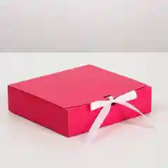 Фуксия коробка складная, 16,5 х 12,5 х 5 см / 20 х 18 х 5 см, 4 цвета