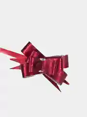 Зеленый бант-бабочка "Фактура", собранный, 3 цвета, 2 размера