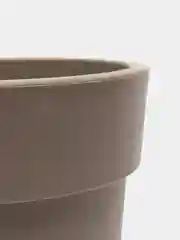 Бежевый меланж горшок / кашпо цветочный ТУБУС IDEA