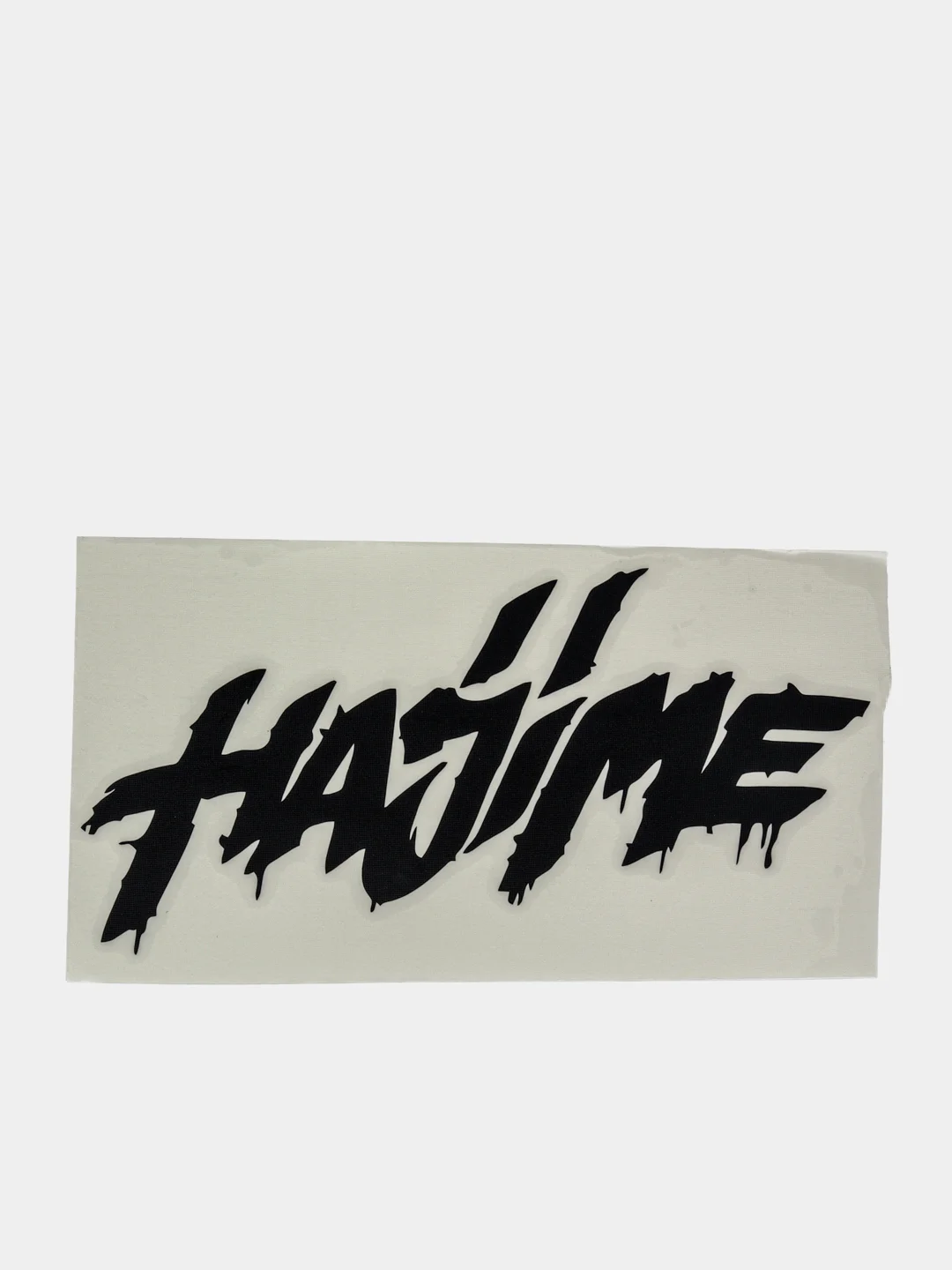 Черный наклейка на авто / телефон Hajime ( Хаджиме )