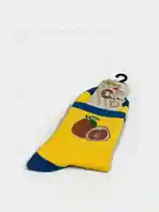 Желтый носки/ носки с принтом