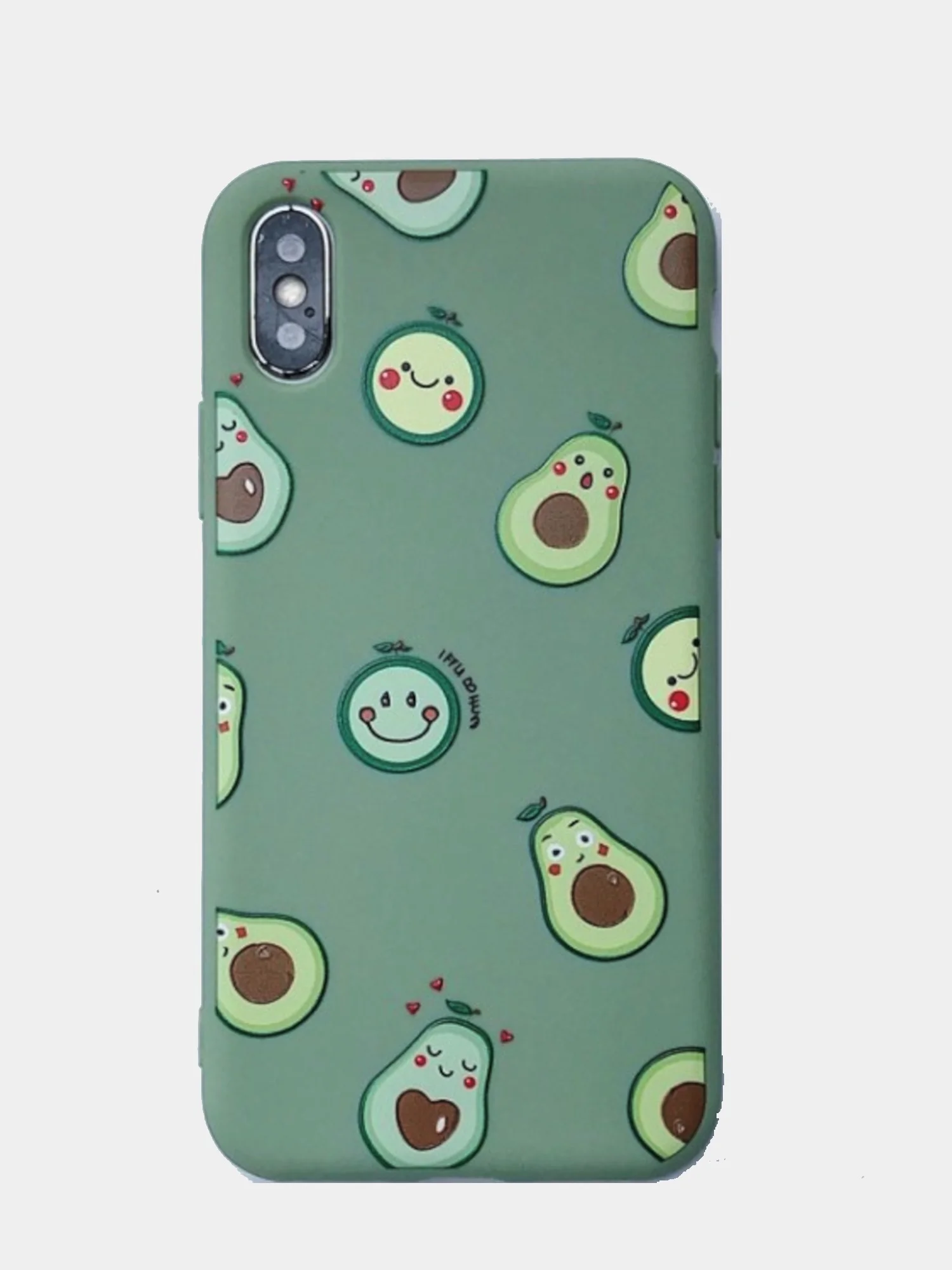 Зеленый чехол для iPhone 11, 12 Mini, 12