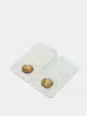 Горчичный цветные линзы, 2 шт, "Желтые-косплей", 5 дизайнов (срок ношения 1 год)