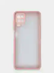 Конфетный чехол на Samsung Galaxy (Галакси) A12, M12, пластиковый, матовый, с цветными кнопками