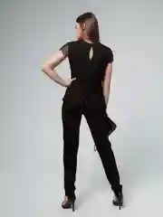Черный комплект одежды TOPLES женский