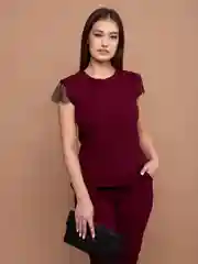 Бордовый комплект одежды TOPLES женский