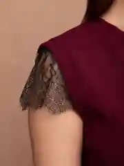 Бордовый комплект одежды TOPLES женский