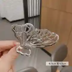 Серебряный крабик для волос