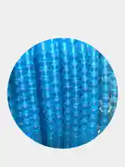 Бирюзовый бусины матовые стеклянные