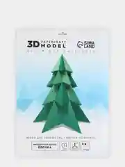 Зеленый полигональные новогодние фигуры
