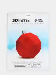 Красный полигональные новогодние фигуры