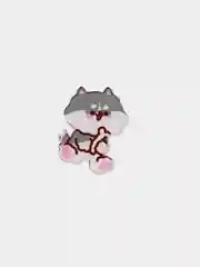 Кораллово-розовый значки для пенала / рюкзака / сумки