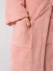Розовый халат детский,  махровый, хлопок