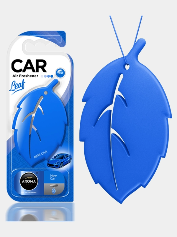 Ароматизатор воздуха Aroma Car Leaf 3D, New Car