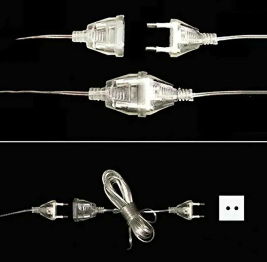 Удлинитель для гирлянд, 3 м, 5 м