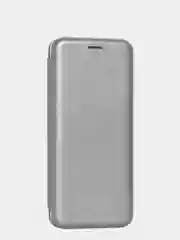 Серебряный чехол книжка на Xiaomi Mi A1 / Mi 5X, Сяоми Ми А1 / Ми 5Х