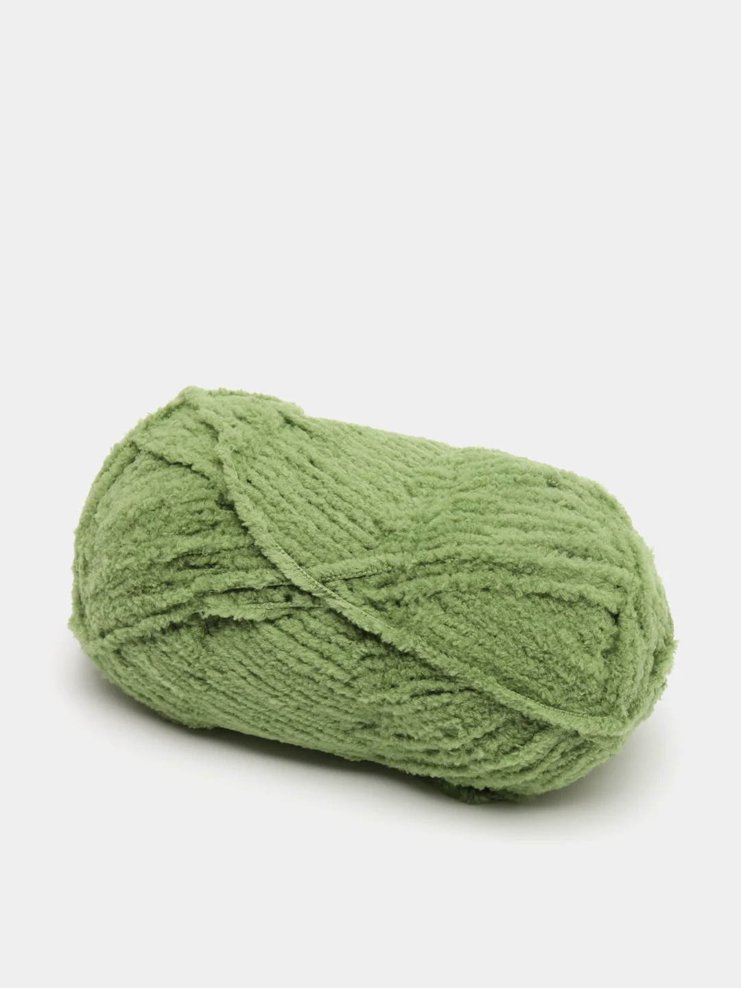 Хаки пряжа плюшевая Alize Softy 100% Микрополиэстер 50г 115м (Ализе софти велюровая)