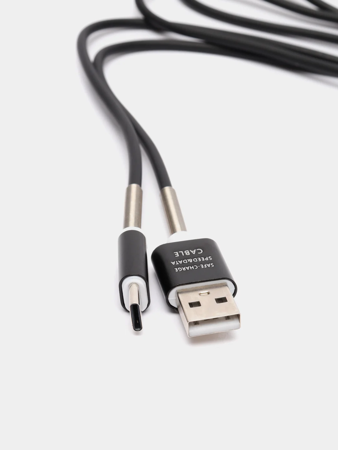 Красный кабель Lightning iPhone,Type-C и Micro-USB для быстрой зарядки и передачи данных 1 метр
