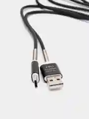 Красный кабель Lightning iPhone,Type-C и Micro-USB для быстрой зарядки и передачи данных 1 метр