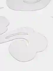 Серебряный декоративные зеркальные наклейки на стену 4 цвета / самоклеящаяся наклейка