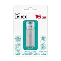 Серебряный флешка USB (16GB)
