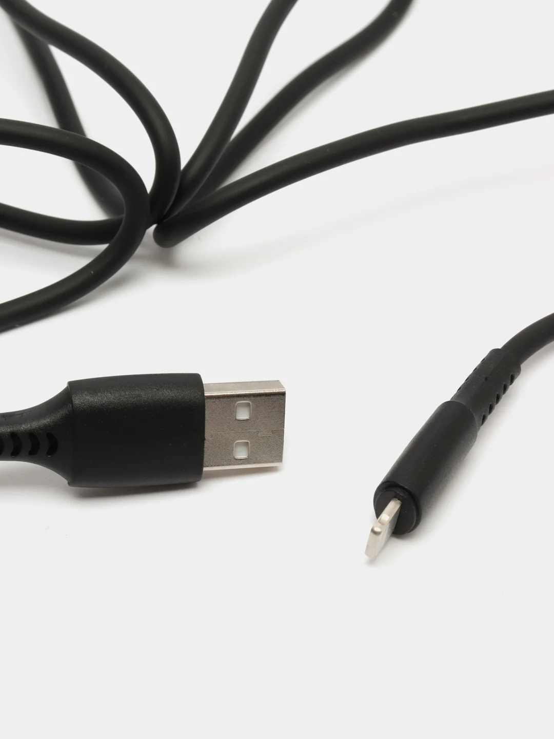 Черный кабель зарядный Lightning Apple iPhone, ароматизированный, 1 м