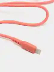 Розовый кабель зарядный Lightning Apple iPhone, ароматизированный, 1 м