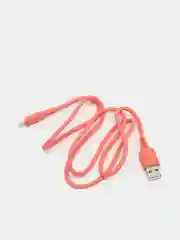 Розовый кабель зарядный Lightning Apple iPhone, ароматизированный, 1 м