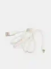 Белый кабель зарядный Lightning Apple iPhone, ароматизированный, 1 м