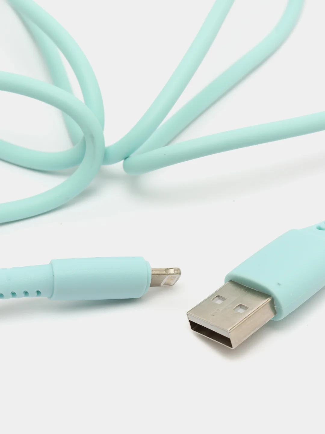Голубой кабель зарядный Lightning Apple iPhone, ароматизированный, 1 м
