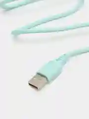 Голубой кабель зарядный Lightning Apple iPhone, ароматизированный, 1 м