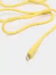 Желтый кабель зарядный Lightning Apple iPhone, ароматизированный, 1 м