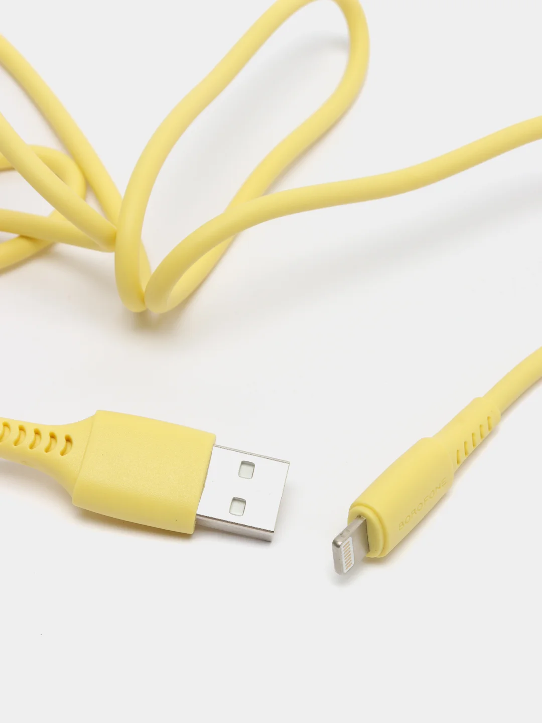 Желтый кабель зарядный Lightning Apple iPhone, ароматизированный, 1 м