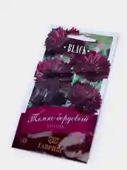 Василек Темно бордовый (семена,цветы)