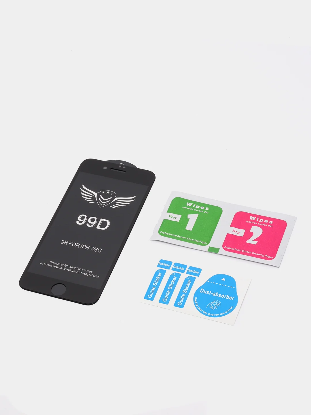 Черный защитное стекло 5D для iPhone 6/6s, 6 Plus, 7/8, 7/8 Plus, Xr/11, Xs/11 Pro