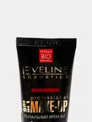 Eveline Cosmetics крем тональный ART make-up 3в1, тон светло-бежевый, 30 мл