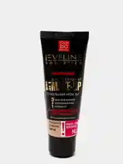 Eveline Cosmetics крем тональный ART make-up 3в1, тон светло-бежевый, 30 мл