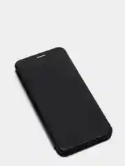 Черный чехол-книжка для Huawei Honor 8X (Хуавей Хонор 8Х)