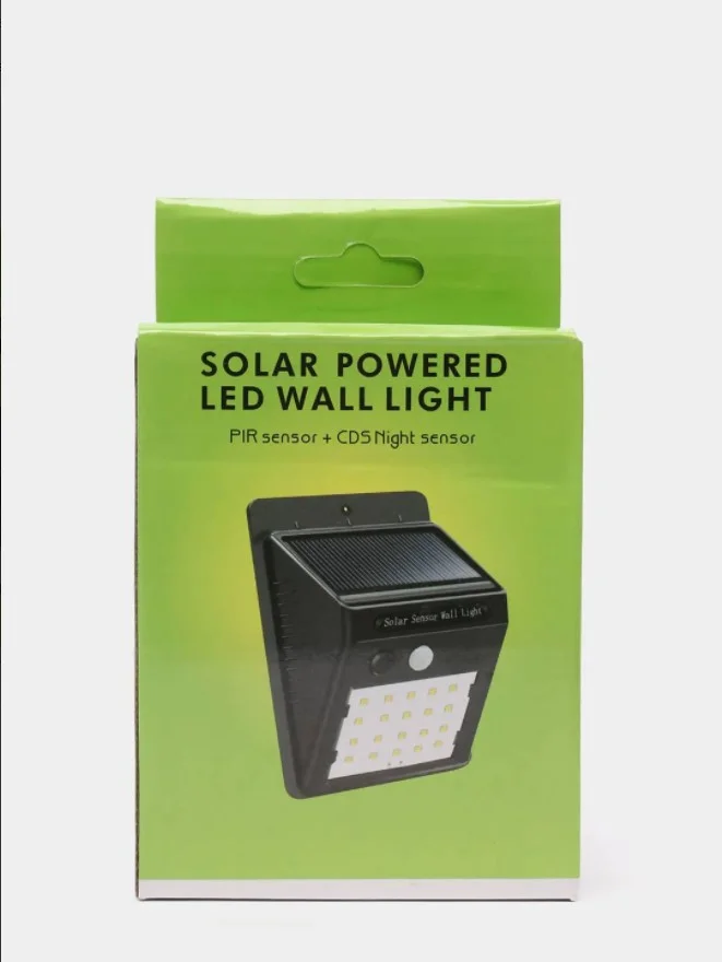 Уличный светильник с датчиком движения на солнечной батарее Solar Motion Sensor Light