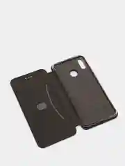 Темно-синий чехол-книжка для Huawei Honor 8X (Хуавей Хонор 8Х)