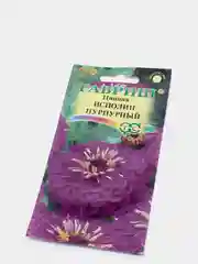Цинния "Исполин пурпурный" семена, цветы